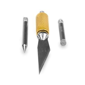 Spajkalnik za les in usnje 60W pirografija + kovček