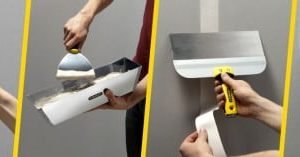 Pleskarska inox posoda 305mm za kitanje in mešanje mas