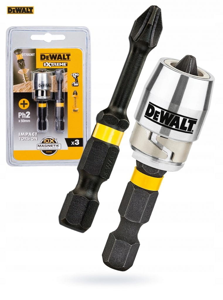 DEWALT distančni PH2 2x50 bit nastavek z magnetom 4 DEWALT distančni PH2 2x50 bit nastavek z magnetom - slika 2
