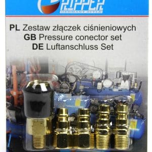 Pnevmatska hitra spojka 1/4 - 5 kosov medenina