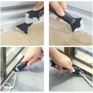 3 v 1 silikonski pripomoček za glajenje silikonskih mas