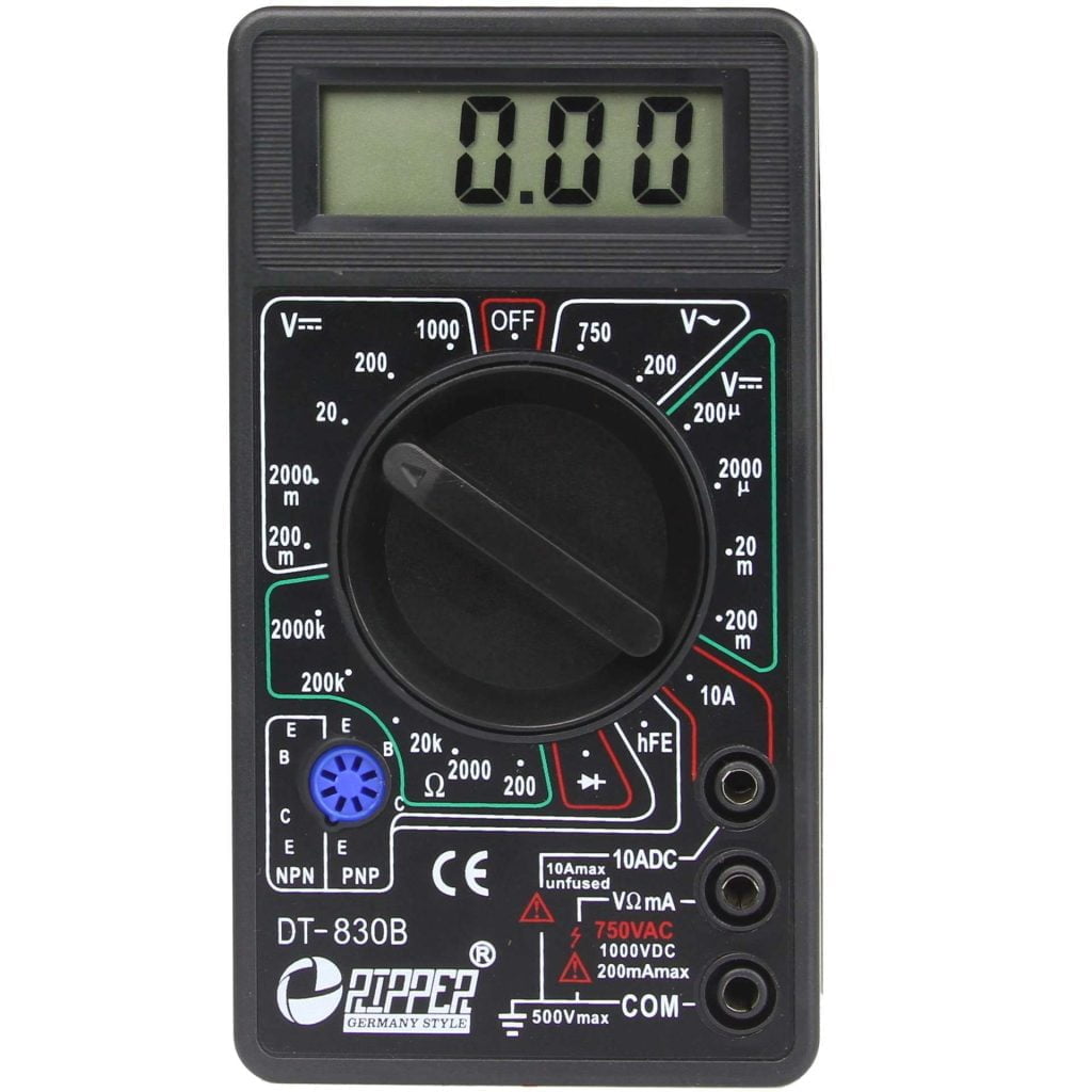 Univerzalni 10A digitalni multimeter z LCD 5 Digitalni multimeter z LCD zaslonom