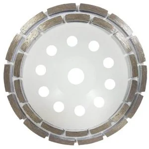 Dvoredni dijamantni brusni disk 180 mm