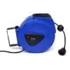 15m automatic cable blind 180 ° with wall bracket