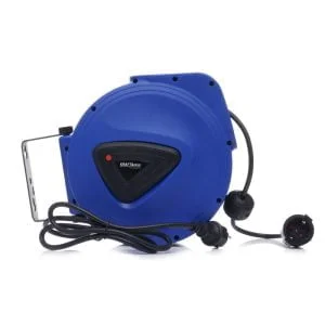 Alternative Ansicht 15m Automatik-Seilrollladen 180° mit Wandhalterung