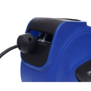 15m avtomatska kabelska roleta 180 ° s stenskim nosilcem