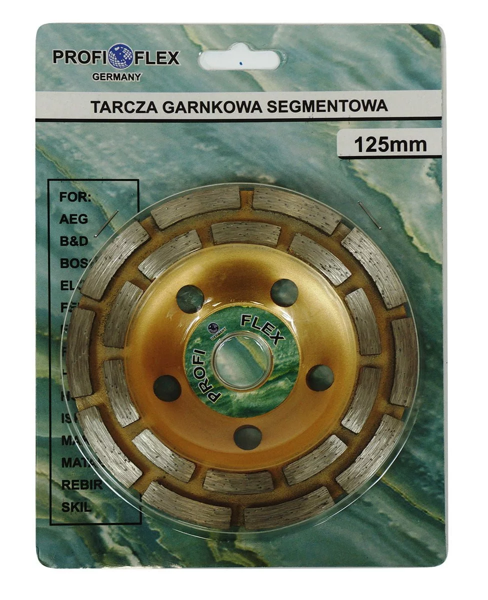 Profi-flex segmentirani dijamantni disk za brušenje kamena 125 mm - slika 3