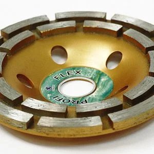 Absaugung für Winkelschleifer 115-125mm + Platte 125mm zweireihig