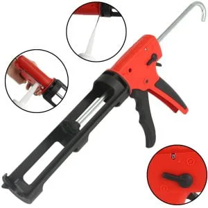 3in1 PVC-Pistole zum Auftragen von Silikonen und Masse