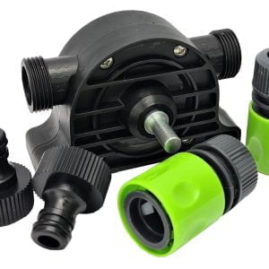 Pretočna vrtalna črpalka za vrtalnik - pumpa za vodo z priključki