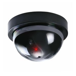 Crna lažna kamera s LED - kupolom 27 Crna lažna kamera s LED kupolom