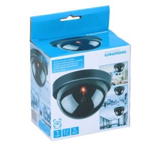 Crna lažna kamera s LED - kupolom 29 Crna lažna kamera s LED kupolom