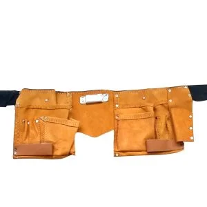 Alternative view of Ojačan usnjen pas za orodje 11 žepov