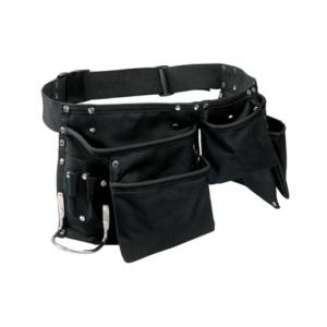 Ojačan najlonski pas za orodje + 2x obroč za kladivo