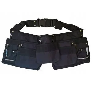 Ojačan najlonski pas za orodje + 2x obroč za kladivo