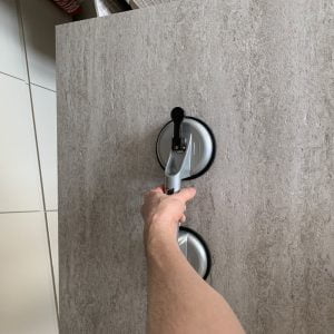 Alu ročka s priseski za premikanje do 80kg