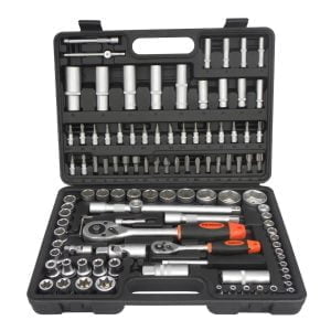Komplet ključev 108 delni set natičnih ključev račne - gedore