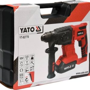 Komplet SDS plus akumulatorski udarni vrtalnik 18V 3Ah + kovček