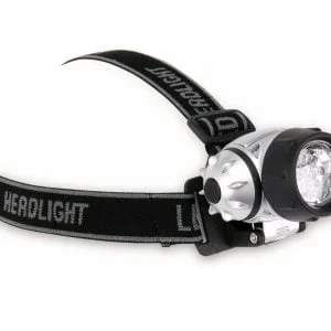 Naglavna 7 LED svetilka na baterije