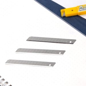 10x Nadomestna kvalitetna rezila 9mm