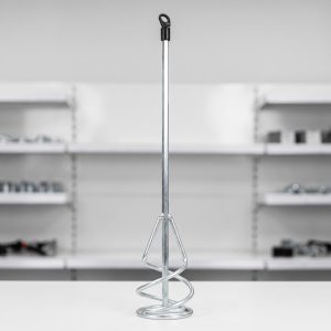 Mini HEX spiralni mešalec za barvo in malto 80x400 mm