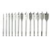 Set HEX 13 ploščatih rezkalnih svedrov za les 6-25mm