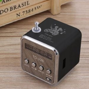 LED brezžični USB akumulatorski FM radio LCD MP3 Bluetooth