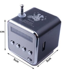 LED brezžični USB akumulatorski FM radio LCD MP3 Bluetooth