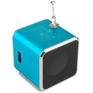 LED brezžični USB akumulatorski FM radio LCD MP3 Bluetooth