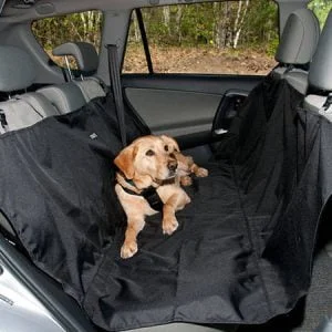 Alternative Ansicht von Schwarze Schutzhülle für Autositze - für Hunde 2