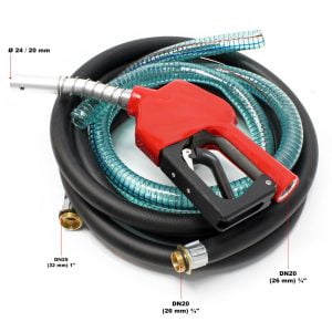 Set 150W samosesalna črpalka za kurilno olje in dizel + ročka in cevi