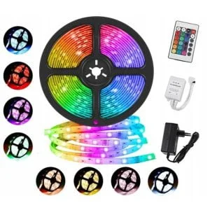 Alternativni prikaz 5m seta LED trake RGB IP65 vodootporne