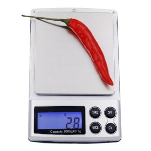 0,01 g precision mini LCD electronic scale - illuminated