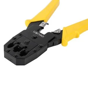 Alternative Ansicht des Crimpzangen-Sets für UTP-Kabel und RJ45/RJ14/RJ12/RJ9-Stecker