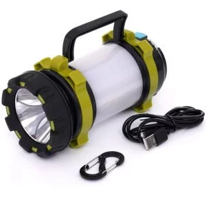 Alternative view of Potovalna LED akumulatorska svetilka 3Ah T6 + powerbank