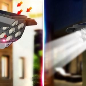 Solarna lažna kamera z SMD LED svetilko + senzor gibanja in upravljalec