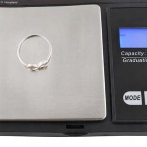 Digitalna žepna tehtnica 200-0,01g - osvetljena LCD