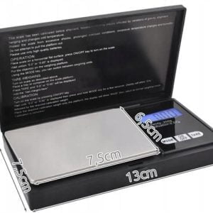 Digitalna žepna tehtnica 200-0,01g - osvetljena LCD