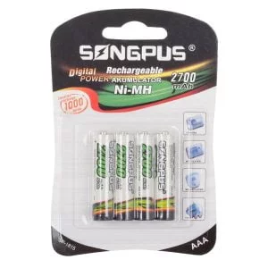 4x punjiva baterija AAA 2700 mAh