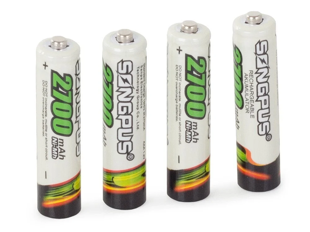4 punjive AAA baterije od 2700 mAh - slika 4