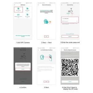 WIFI brezžična vrtljiva 2MP full HD nadzorna kamera AKCIJA