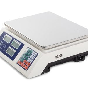 Komercijalna digitalna elektronička vaga do 40 kg - LCD s pozadinskim osvjetljenjem