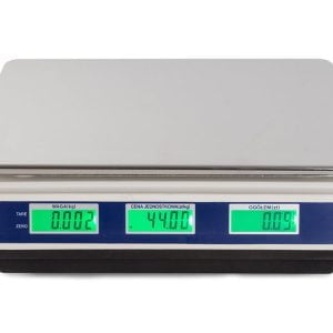 Komercijalna digitalna elektronička vaga do 40 kg - LCD s pozadinskim osvjetljenjem