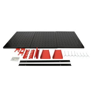 Kovinski stenski organizator orodja 120x60cm 9 Kovinski stenski organizator orodja 120x60cm