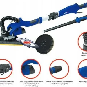 710W žirafa za brušenje okrogla 225mm + trikotna glava cev 4m AKCIJA