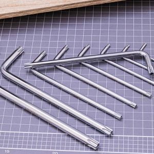 Komplet 9 šestrobih ključev Torx