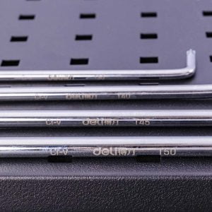 Komplet 9 šestrobih ključev Torx