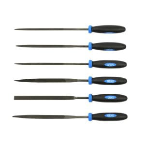 Komplet igelnih pil za kovine 6 kos 150mm