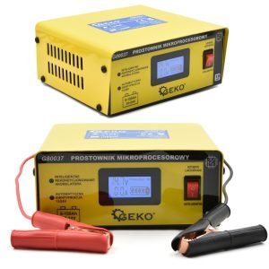 12-24V LCD mikroprocesorski polnilec za akumulatorje 10A 150Ah