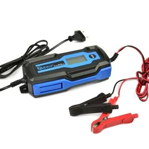 6-12V Hitri avtomatski polnilec za akumulatorje LCD 4A 120Ah